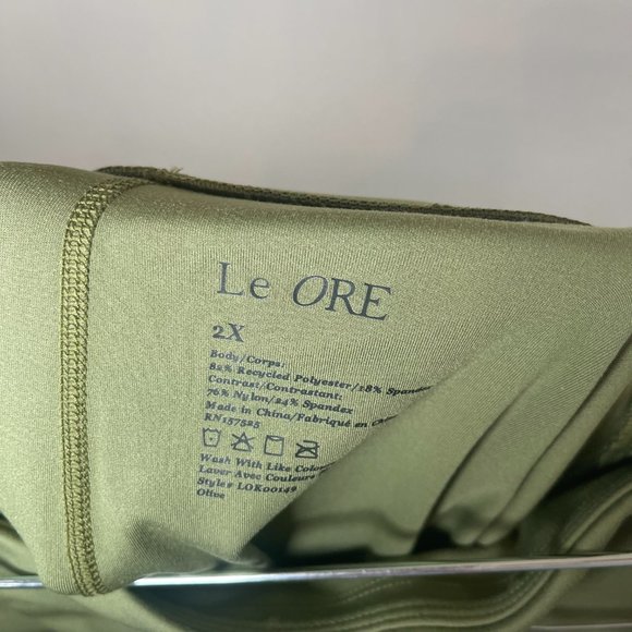 NWT Bandier x Le Ore Andria Legging in Olive - Picture 7 of 7